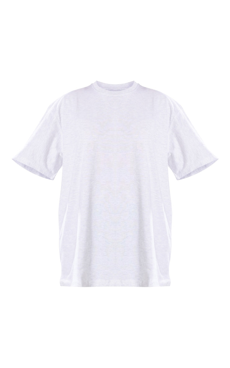 Ash Grey Boxy Oversized T Shirt